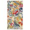 Edge Collections - 84" x 63" - Multicolor - Vibrant Floral Area Rug for Indoor and Outdoor Use - 1 Piece